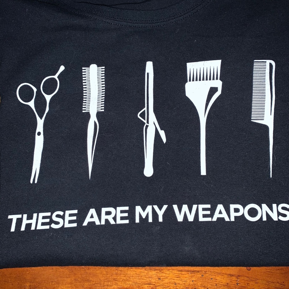 “THESE ARE MY WEAPONS” T-Shirt
